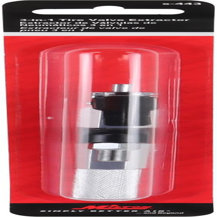 Milton (S-443) 3-In-1 Tire Valve Extractor and Inflator Tool - Remove, Inflate, Install. image number 1
