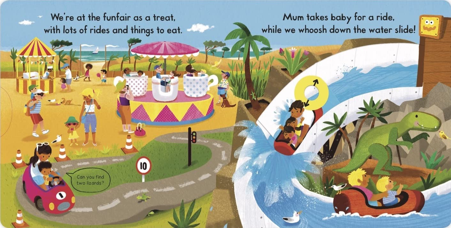 Busy Holiday: a Push, Pull, Slide Book image number 1