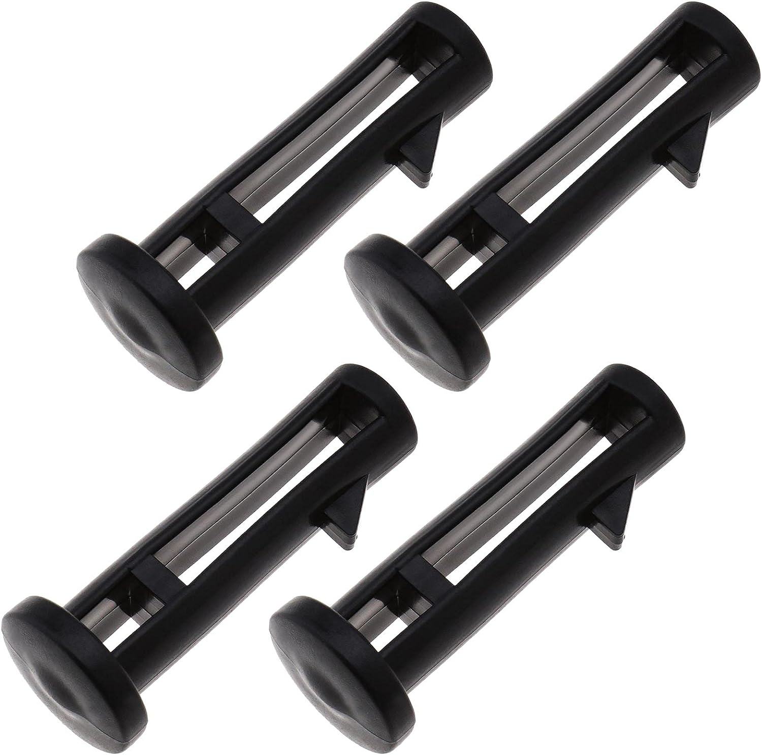 4X Wheelie Bin Lid Hinge Pins 60Mmx15Mm Black Plastic Fit for 120/240 Liter Outdoor Trash Pin Wheelie Trash Bins image number 6