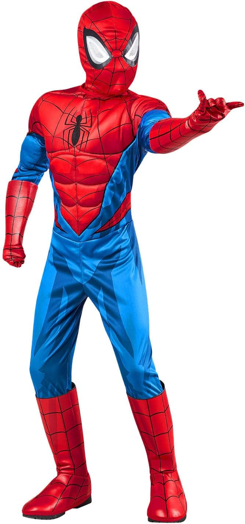 Spider-Man Deluxe Costume for Kids - Marvel Spider-Man - Medium (5-7 Yrs) image number 1