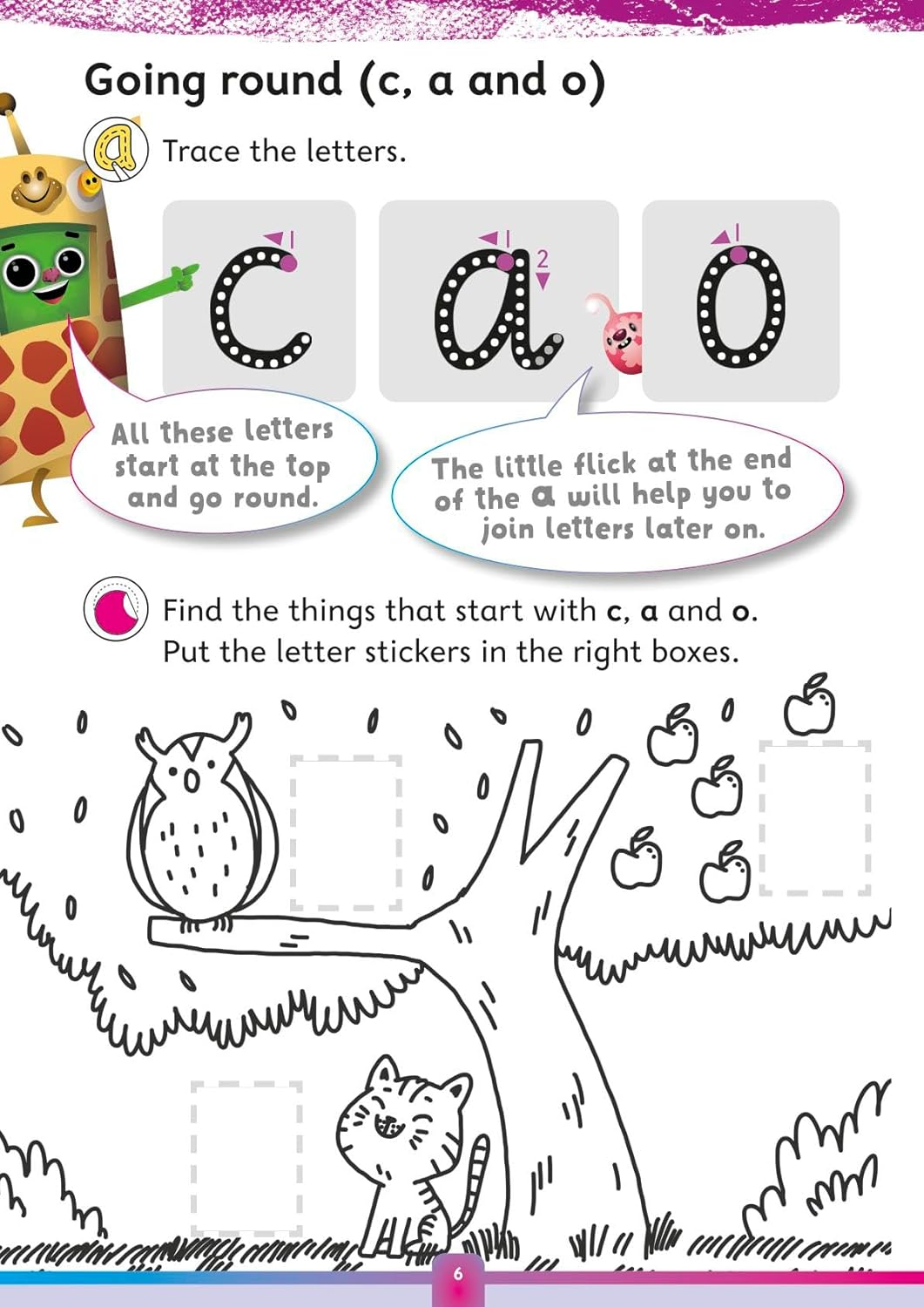 Progress with Oxford: Writing Letters Age 4-5 Book/Stickers