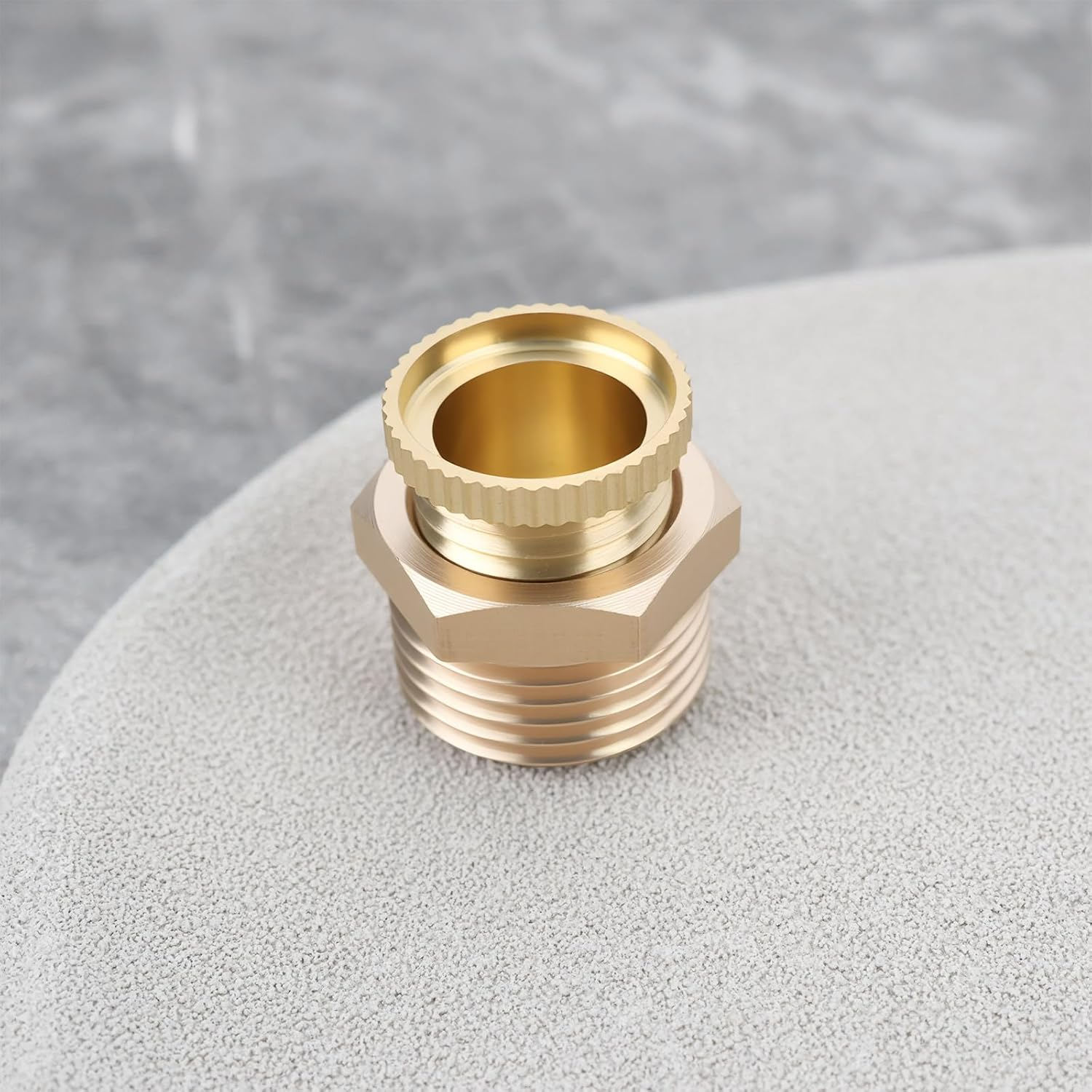 2Pcs 3/8"BSPP Male Thread Air Compressor Drain Valve 9Mm ID Brass