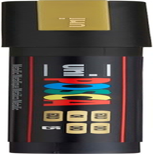 Uni-Ball 179382000 Posca Fine Bullet Tip Marker - Gold