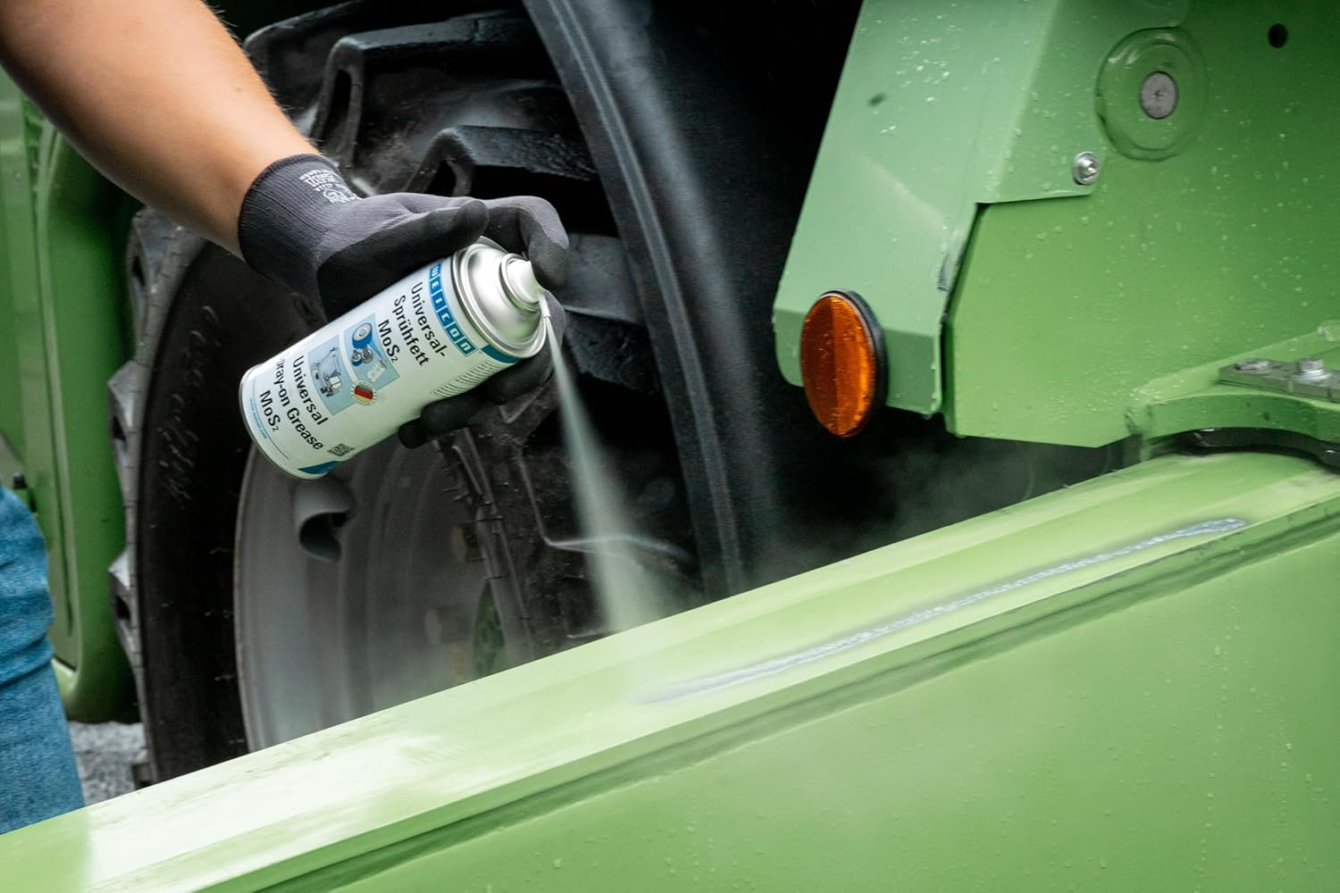 WEICON Universal Grease Spray with Mos2 400Ml Durable High Pressure Resistant Lubricant image number 4