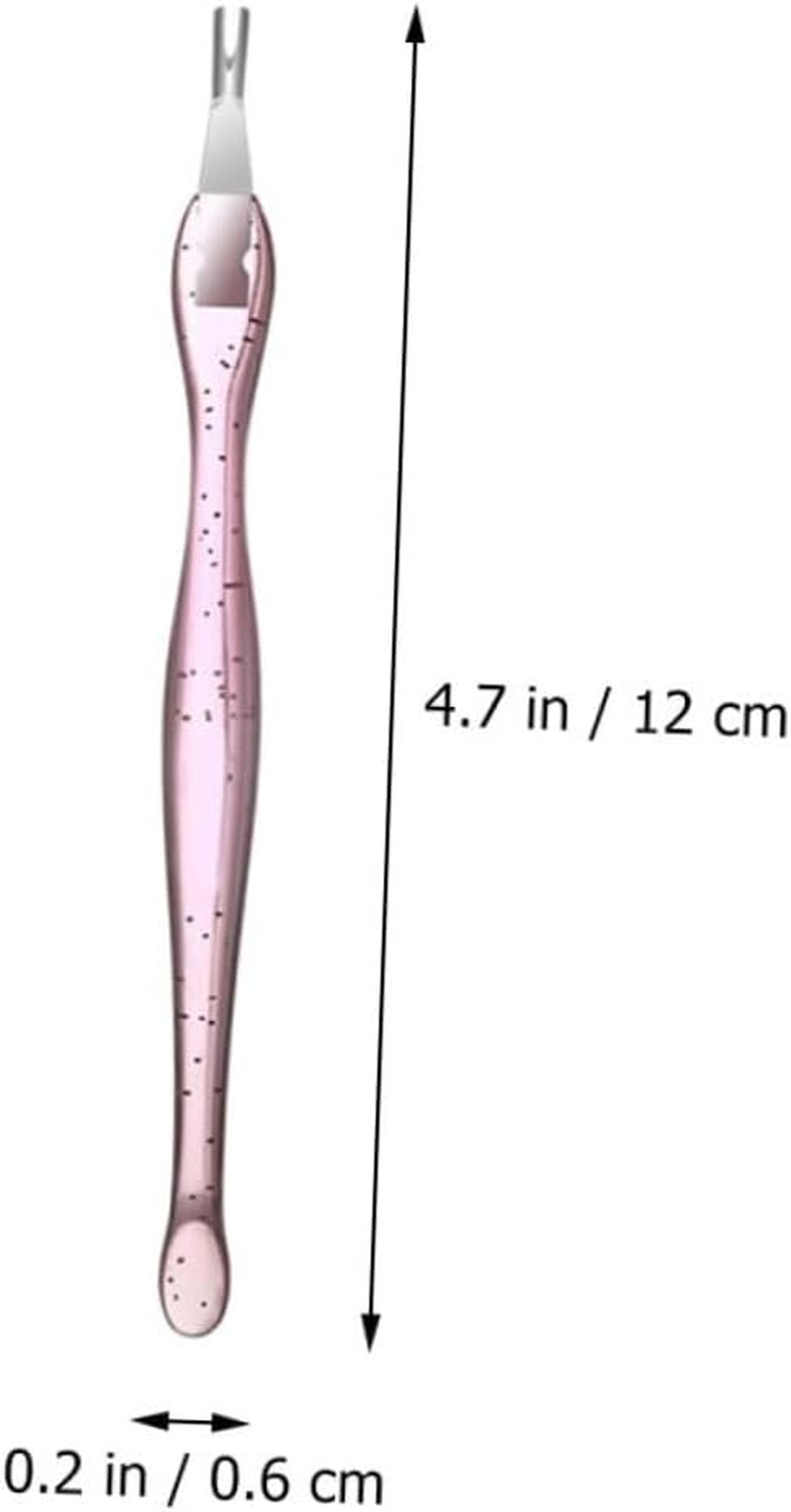 BATHVEVE 10Pcs Professional Manicure Pedicure Tools Stainless Steel Cuticle Trimmer Nail Art Supplies Kit image number 2