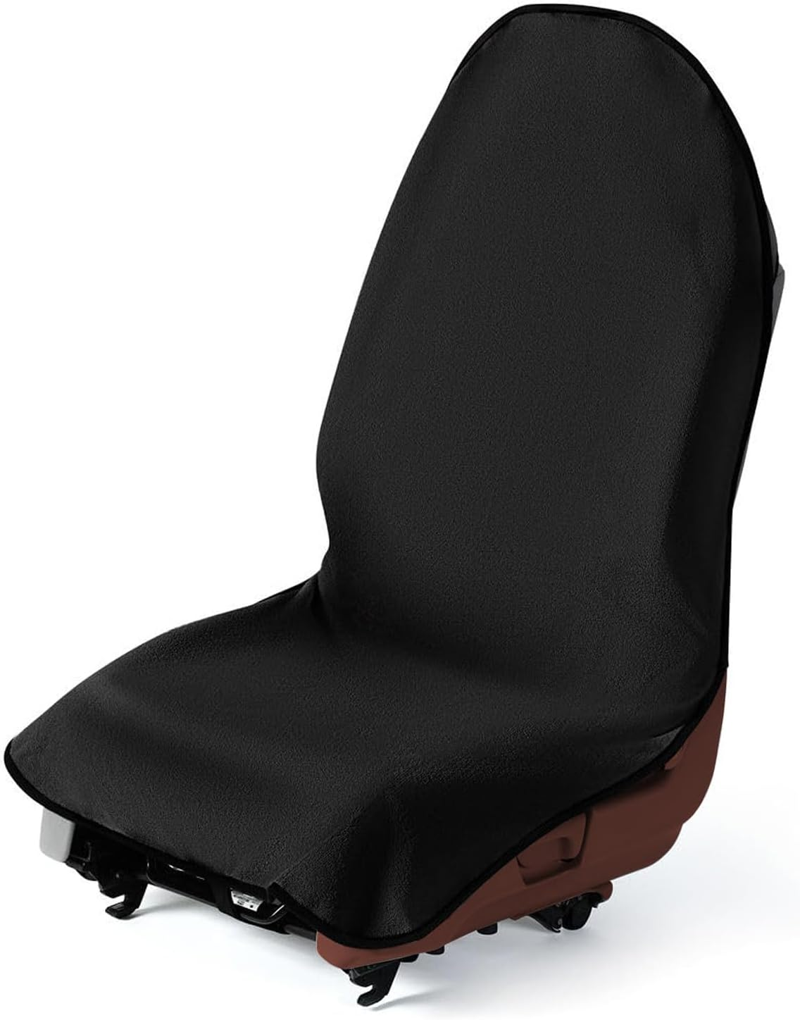 MAEZOE Waterproof Sweat Towel Seat Cover for Car Truck, Universal Fit Anti-Slip Bucket Seat Protector for Post Gym Workouts, Running, Swimming, Beach, and Hiking