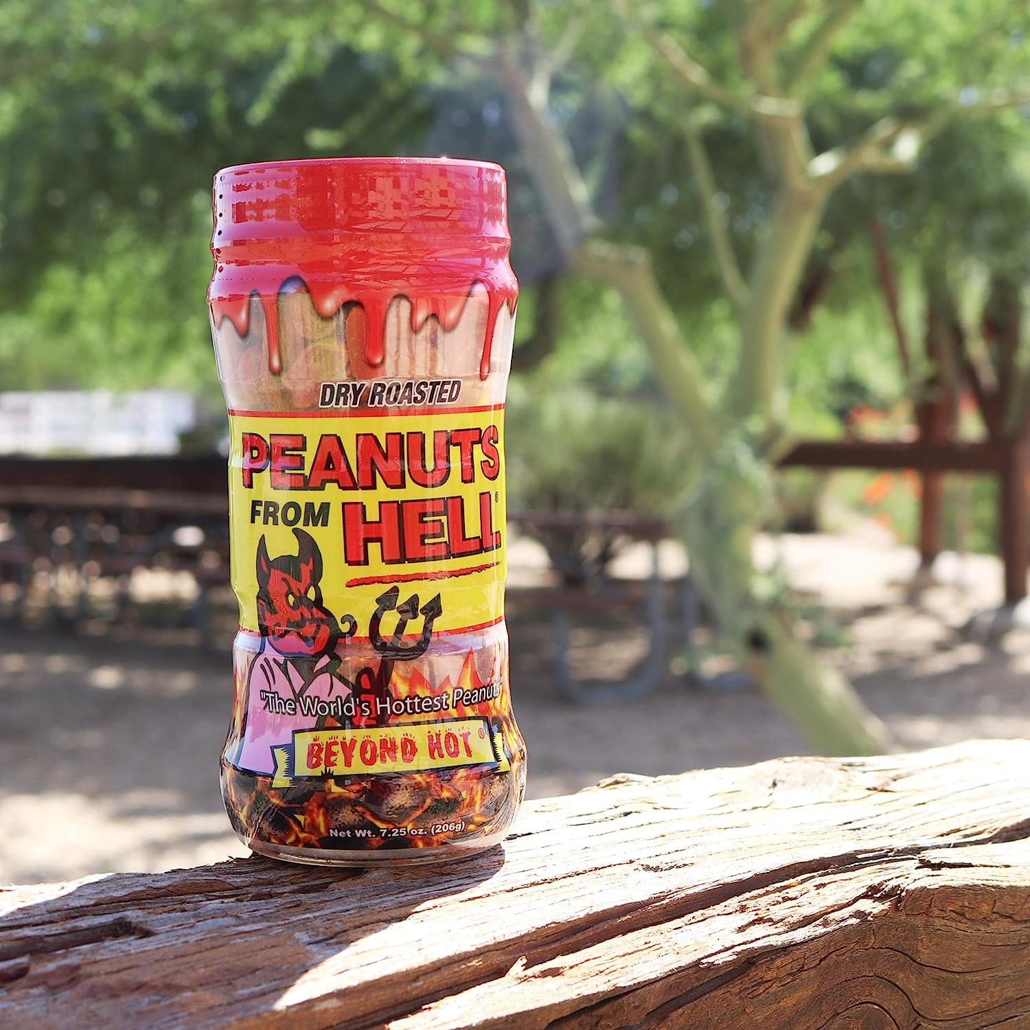 Peanuts from Hell - Habanero Pepper Spicy Hot Peanuts &ndash; 206G - Ultimate Spicy Gourmet Gift Peanuts - Try If You Dare! image number 3