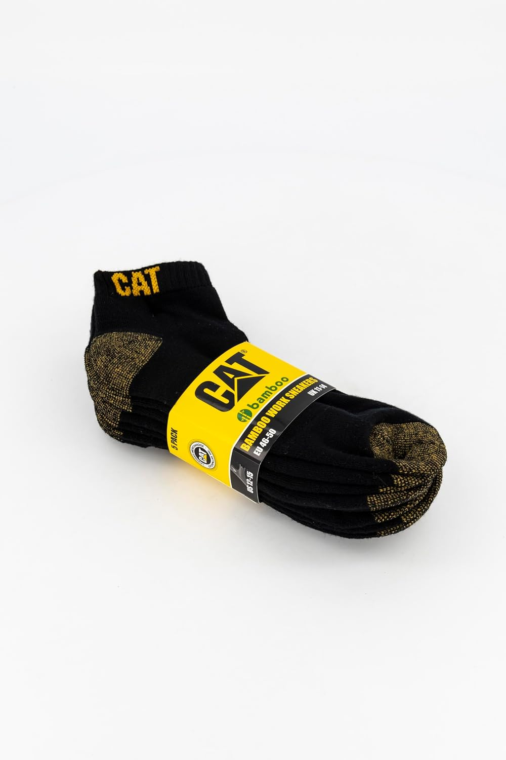 Caterpillar Men'S 5 Pack Bamboo Ankle