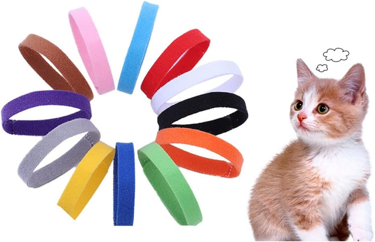 Namvo 12 Pcs Ultra Soft Dog Collar, Adjustable Corduroy Pet Collars Durable and Comfortable Puppy Collar for Small Dogs image number 3