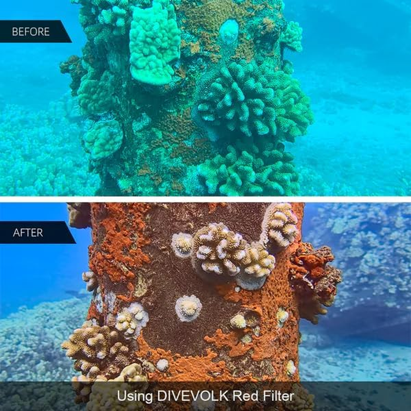 Seatouch 4 Max Red Filter or Magenta Filter 67 Mm Thread (Red)