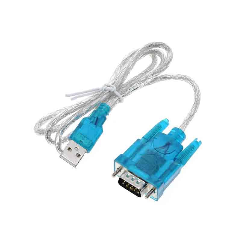 5Pcs USB to RS232 DB9 9 Pin Serial Port Converter Connection Cable COM Port Converter Cable with CH-340 Chip image number 1