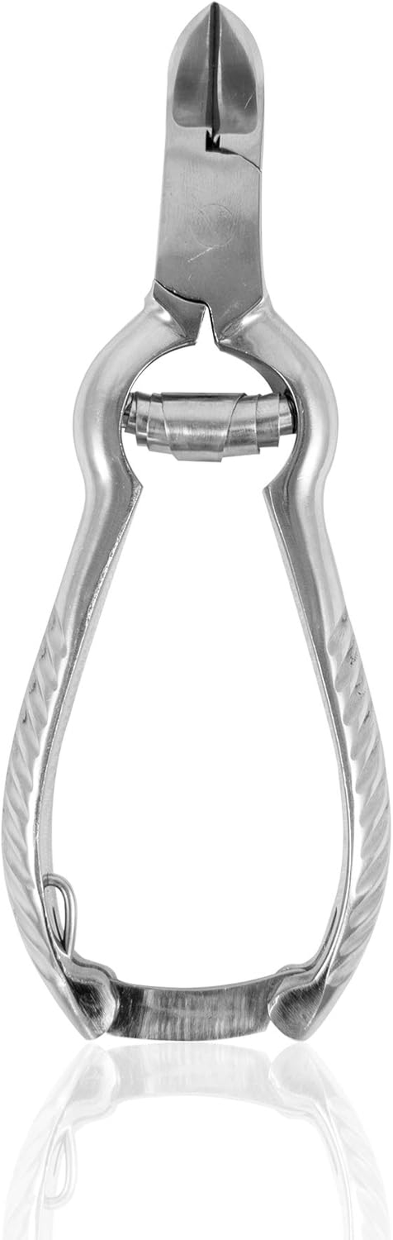 Casalphe Stainless Steel Pedicure Pliers - Double Plate Spring Provides Safe and Accurate Cutting