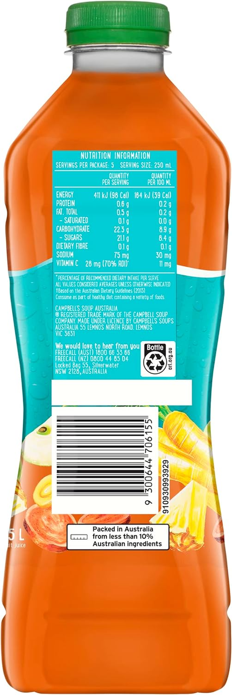 Campbell'S Power Blend Immunity Boost Juice 1.25 Litre