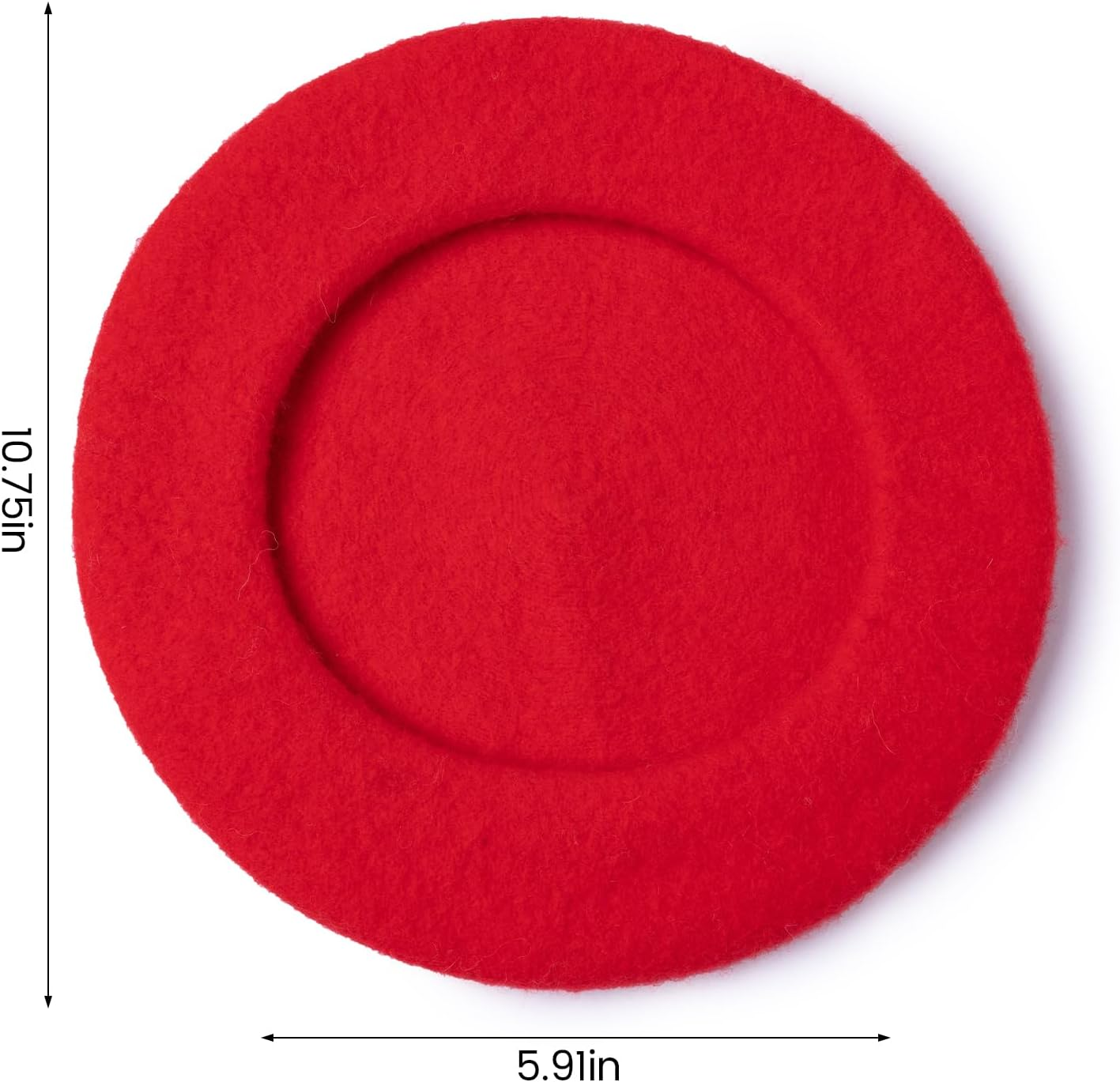 Classic Wool Beret Hats for Women Man Painter Hat French Beret for Man Woman Warm Winte. - Khaki image number 5