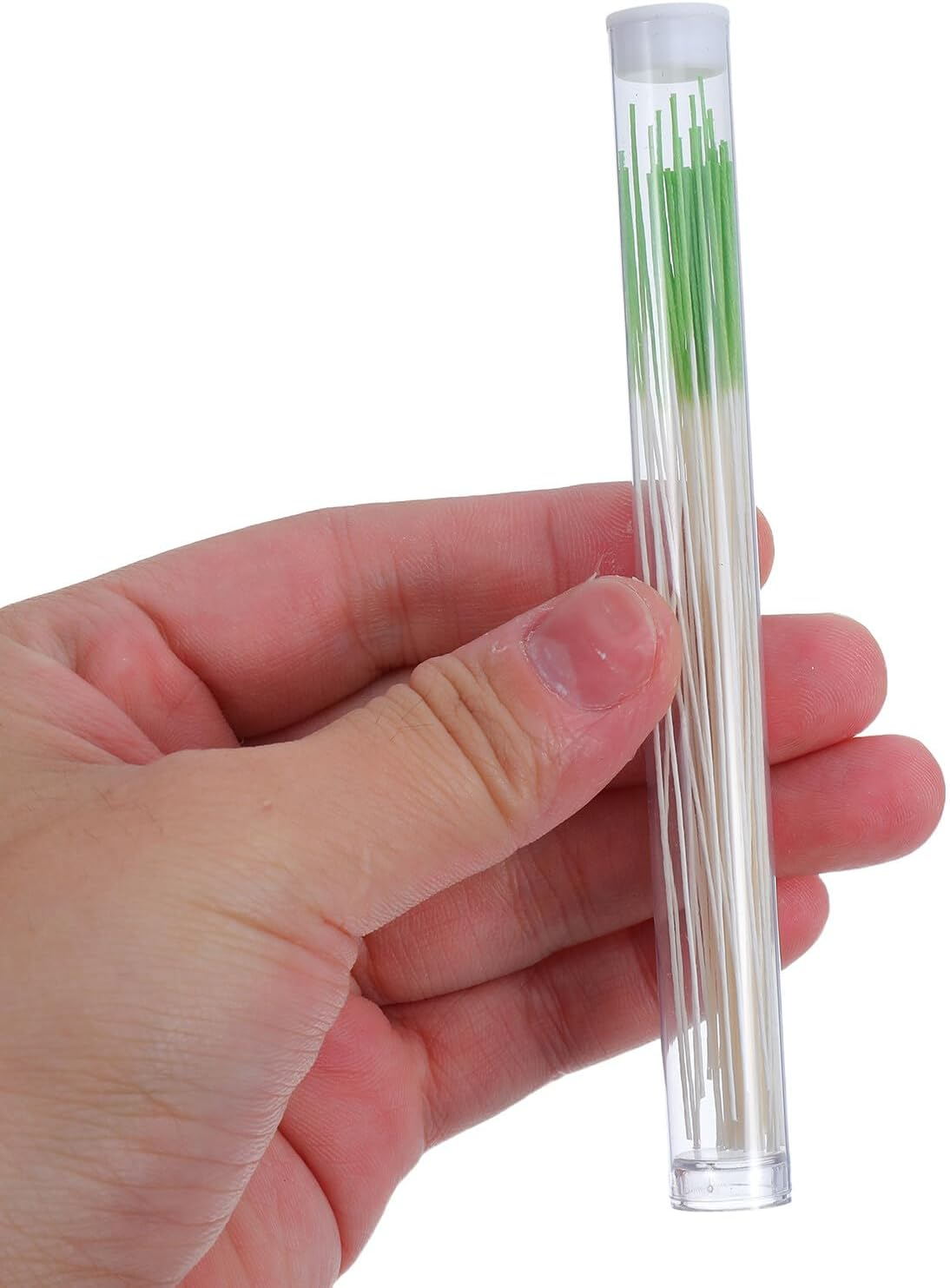 IMUSINICE 180Pcs Ear Hole Cleaning String Floss with 3 Tubes (Green, Purple, Pink) Body Aftercare Tool for Women and Men