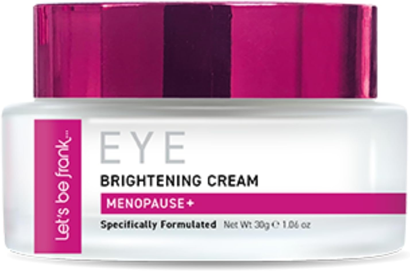 Be Luminous Brightening Eye Cream - Menopause Skincare. for Radiant Eyes, Reduced Wrinkles, Enhanced Firmness and Elasticity, Even Toned Appearance. with Argireline Amplified Peptide, Sweet Almond Oil image number 3
