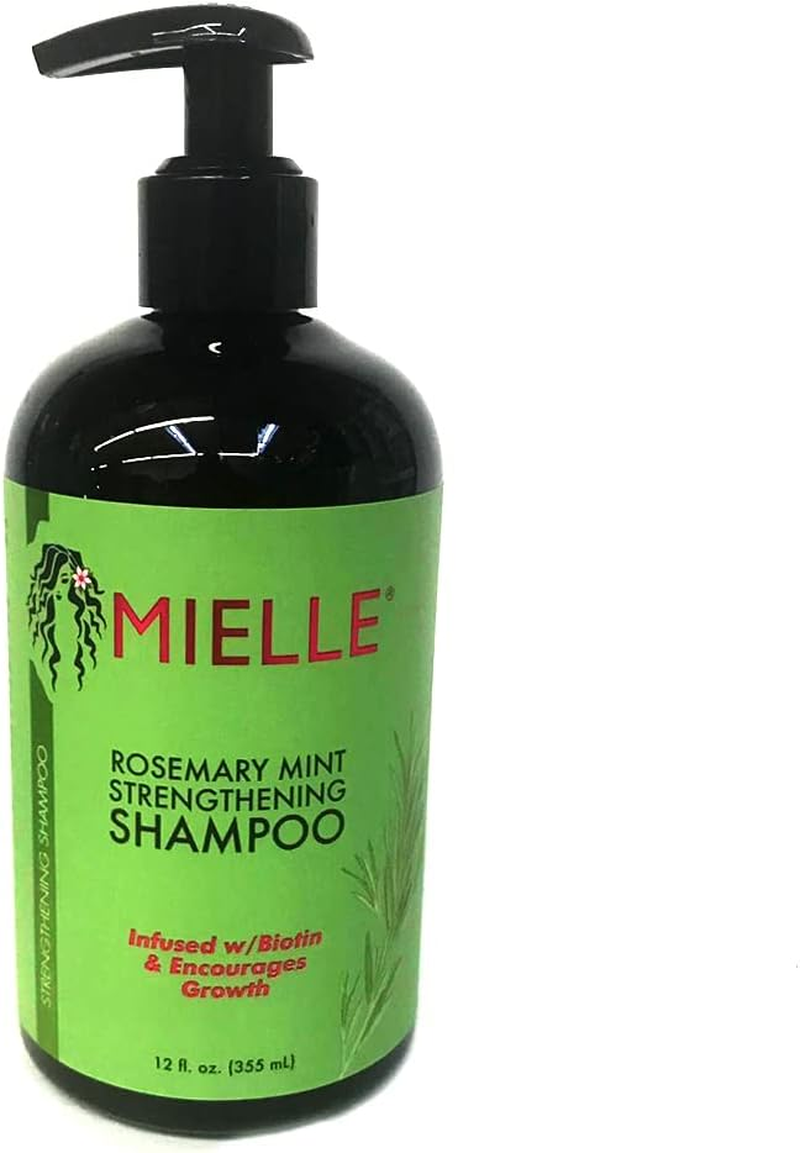 MIELLE Rosemary Mint Organics Infused with Biotin and Encourages Growth Hair Products for Stronger and Healthier Hair and Styling Bundle Set 5 PCS image number 1