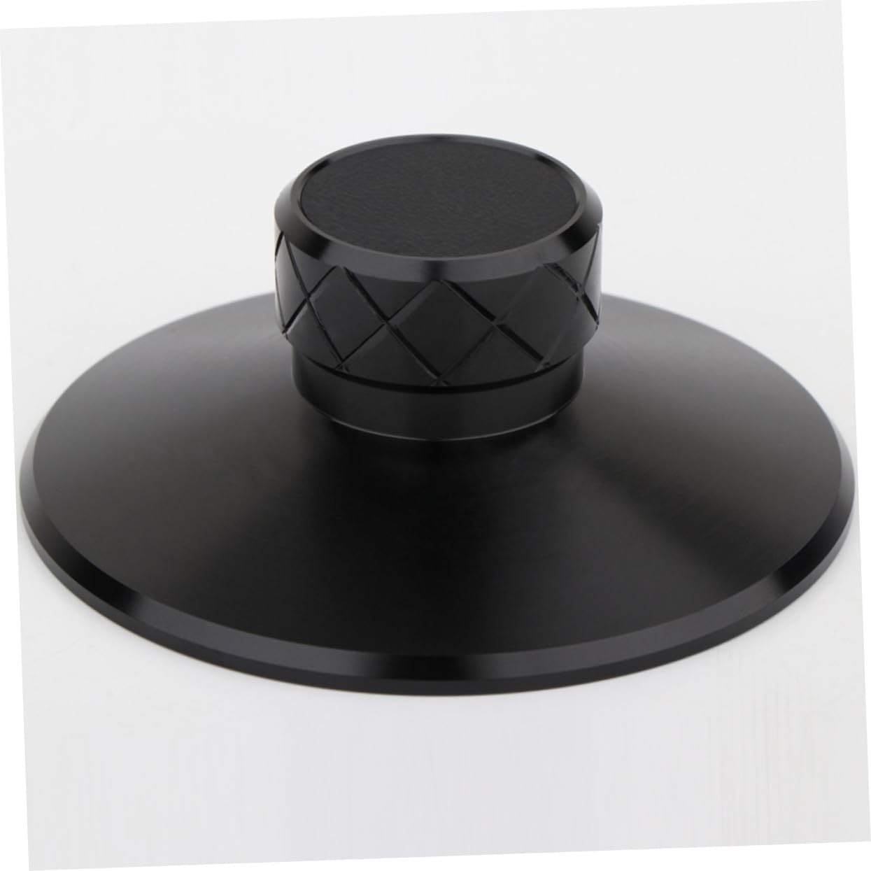 Vinyl Record Stabilizer Record Weight Clamp for Turntable Aluminum Magnesium Alloy Disc Stabilizer to Enhance on Home Audio Setup image number 1