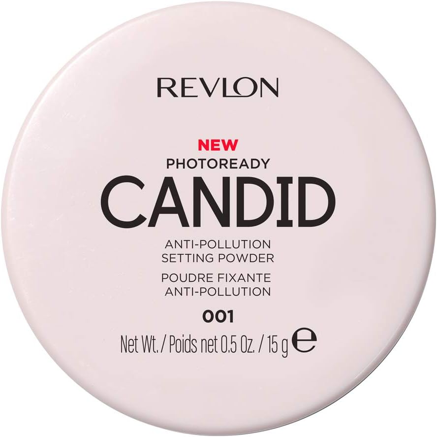 Revlon Photoready Candid Anti-Pollution Setting Powder, 001 Translucent, 15 G