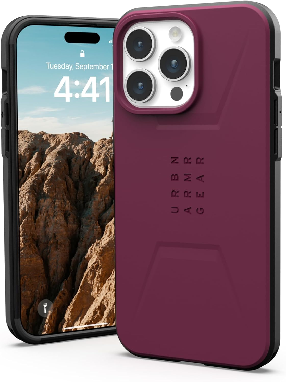 UAG Civilian Case with Magsafe for Iphone 15 Pro Max, Olive Drab