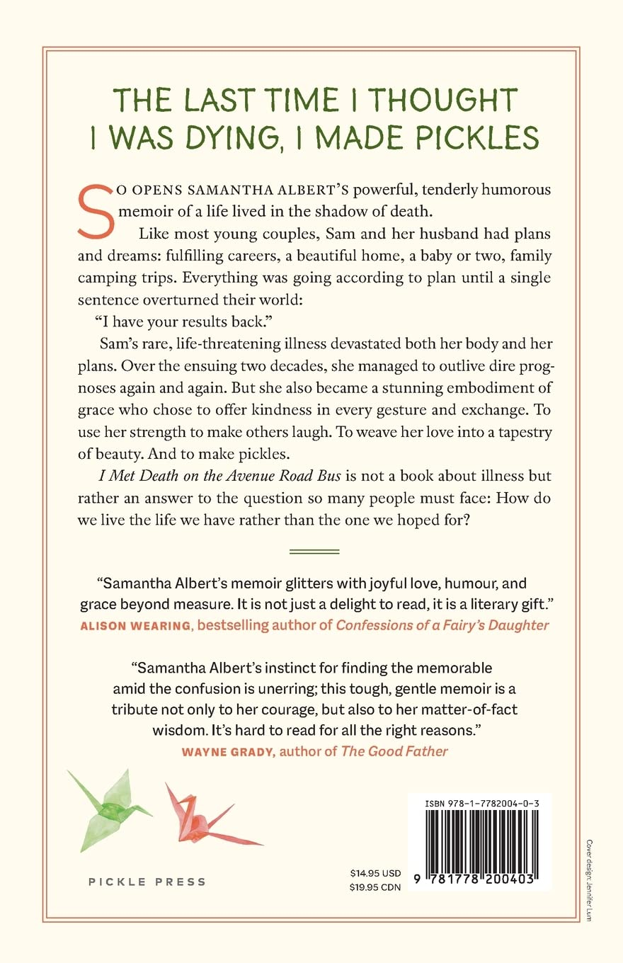 I Met Death on the Avenue Road Bus: a Memoir image number 1