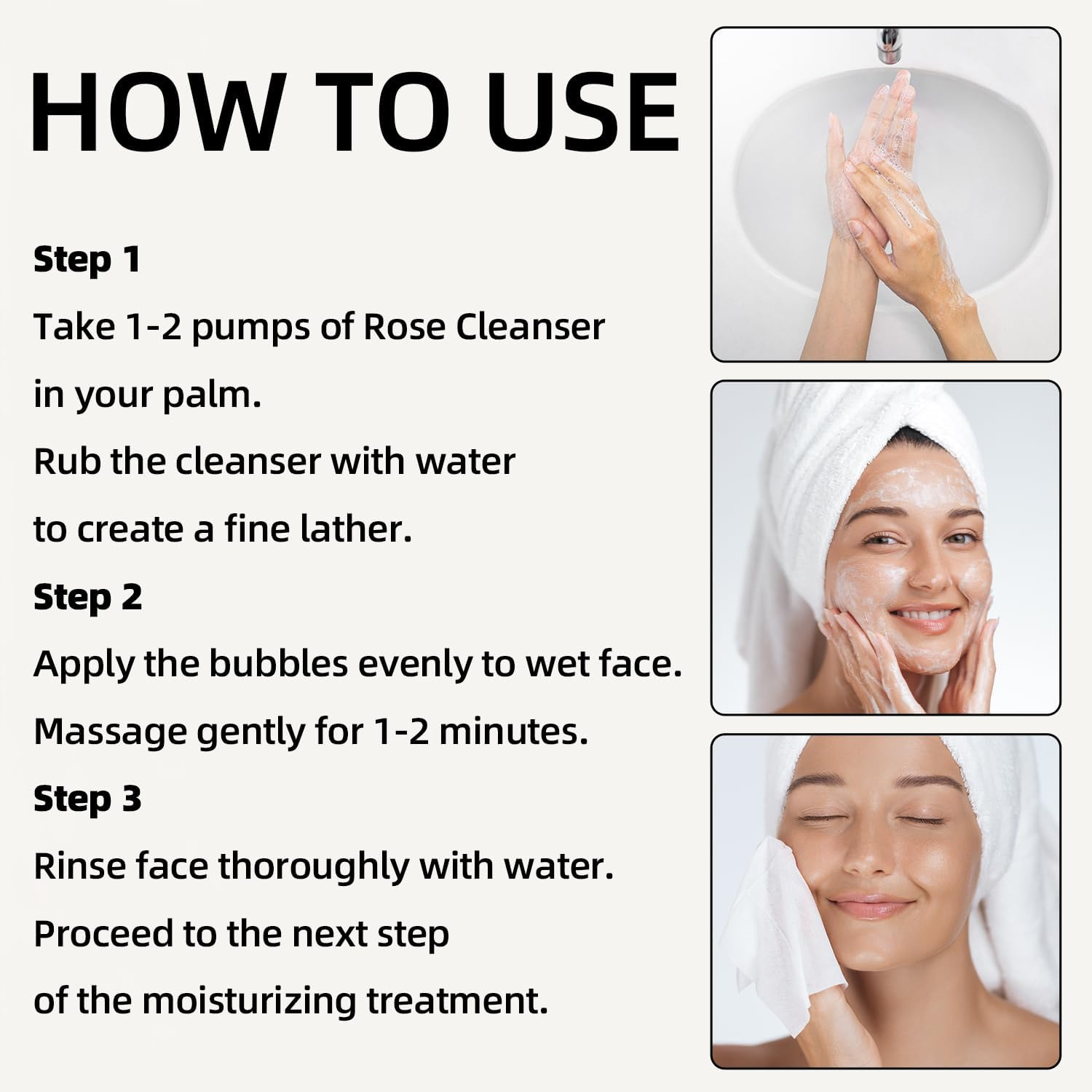 MISSEDSEN Rose Facial Cleanser & Rose Toner Set, Travel Size Skincare Kit | 100Ml Each | Hydrating, Soothing Perfect for Dry Skin image number 6