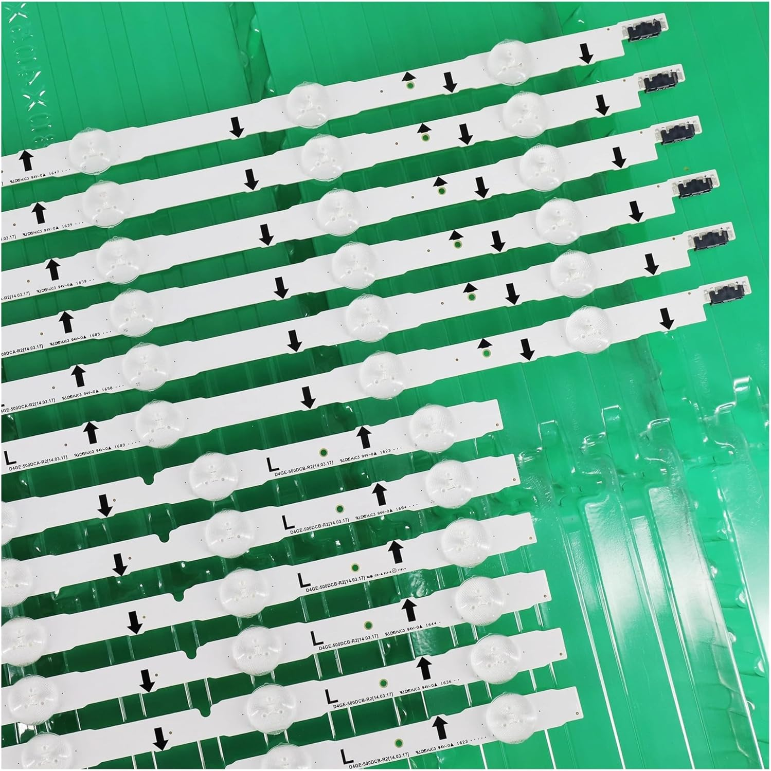 For Sam-Sung UE50H6400AW UE50H6400AWXZF UN50J5500 UN50H6350 HG50NE690 UE50J5600 UE50J6200 BN96-30428A 30427A LED Backlight Strip image number 1