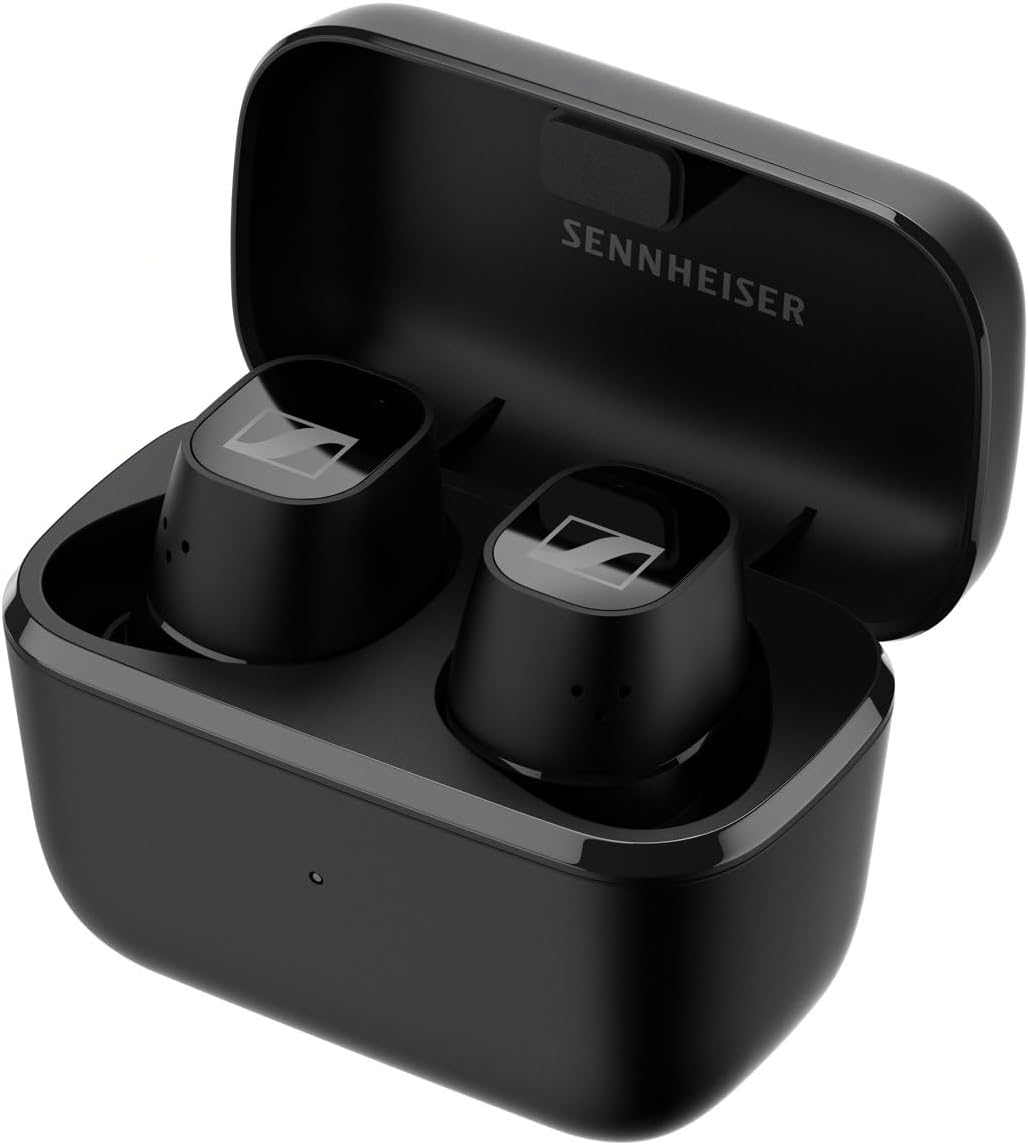SENNHEISER CX plus True Wireless Earbuds - Bluetooth In-Ear Headphones for Music and Calls with Active Noise Cancellation, Customizable Touch Controls, IPX4 and 24-Hour Battery Life - Black image number 4