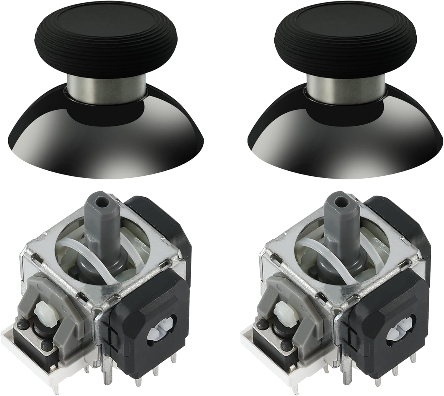 Gulikit TMR Magnetic Joystick Replacement Kit for PS5 Dualsense/Dualsense Edge Controller,Anti-Drift Electromagnetic Stick Repair Module with Thumbstick Caps, Soldering Required image number 5