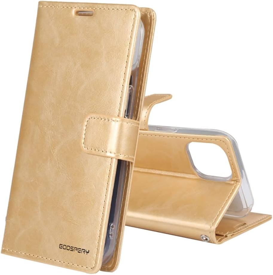 Protective Wallet Case for Samsung S23 from Goospery - Stylish and Functional, Black