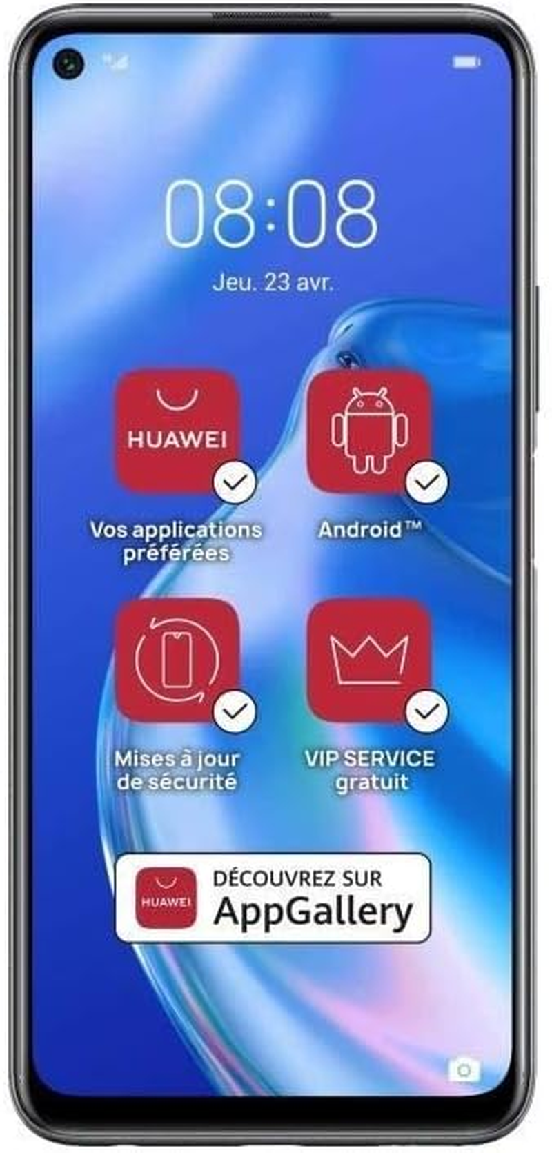 Huawei P40 Lite 5G - Smartphone 128GB, 6GB RAM, Dual Sim, Midnight Black