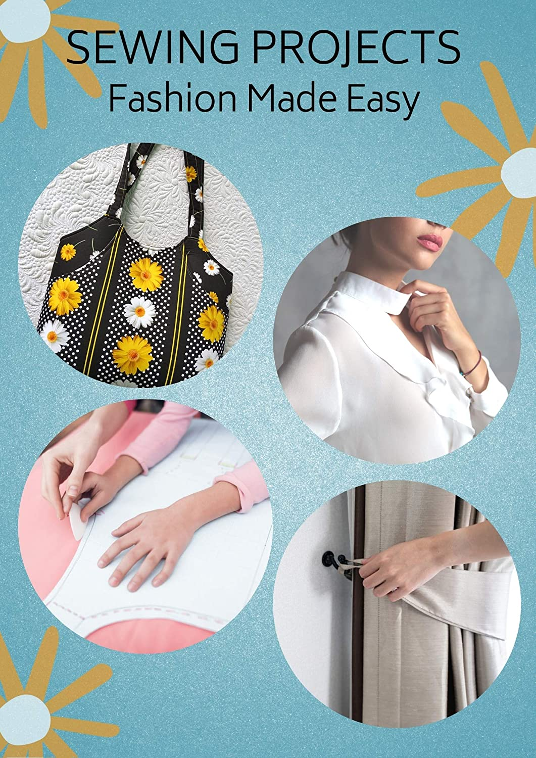 MAROBEE Medium Weight Iron on Fusible Interfacing for Arts Crafts and Sewing Projects, (40 Inch X 3 Yard) White Non-Woven image number 4