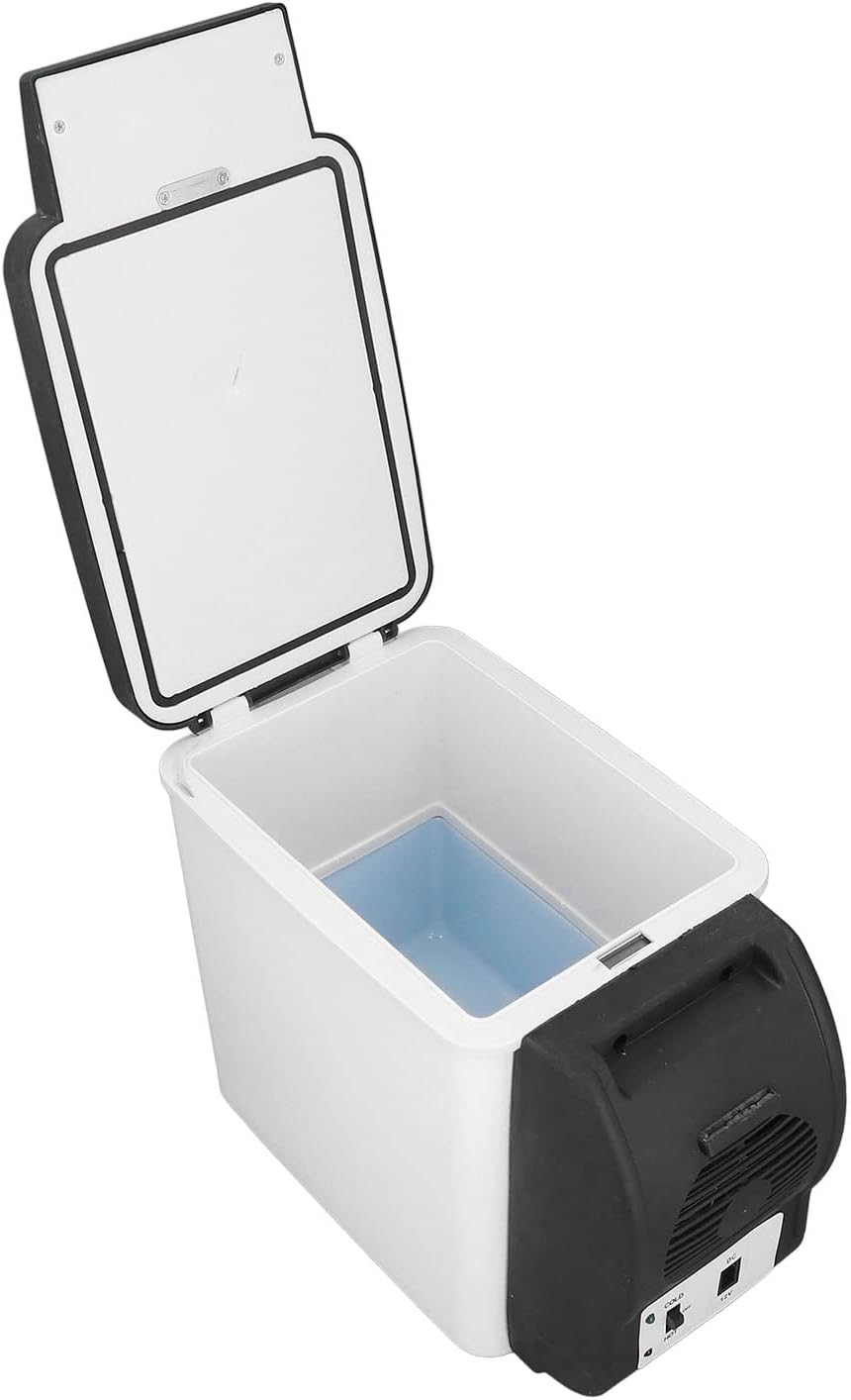 6L Car Refrigerator, 2 in 1 Cooling or Heating 12 Volt Refrigerator Freezer Car Fridge with Cup Holder, Car Cable, Low Noise Portable Refrigerator for RV, Truck, Boat, Camping image number 5