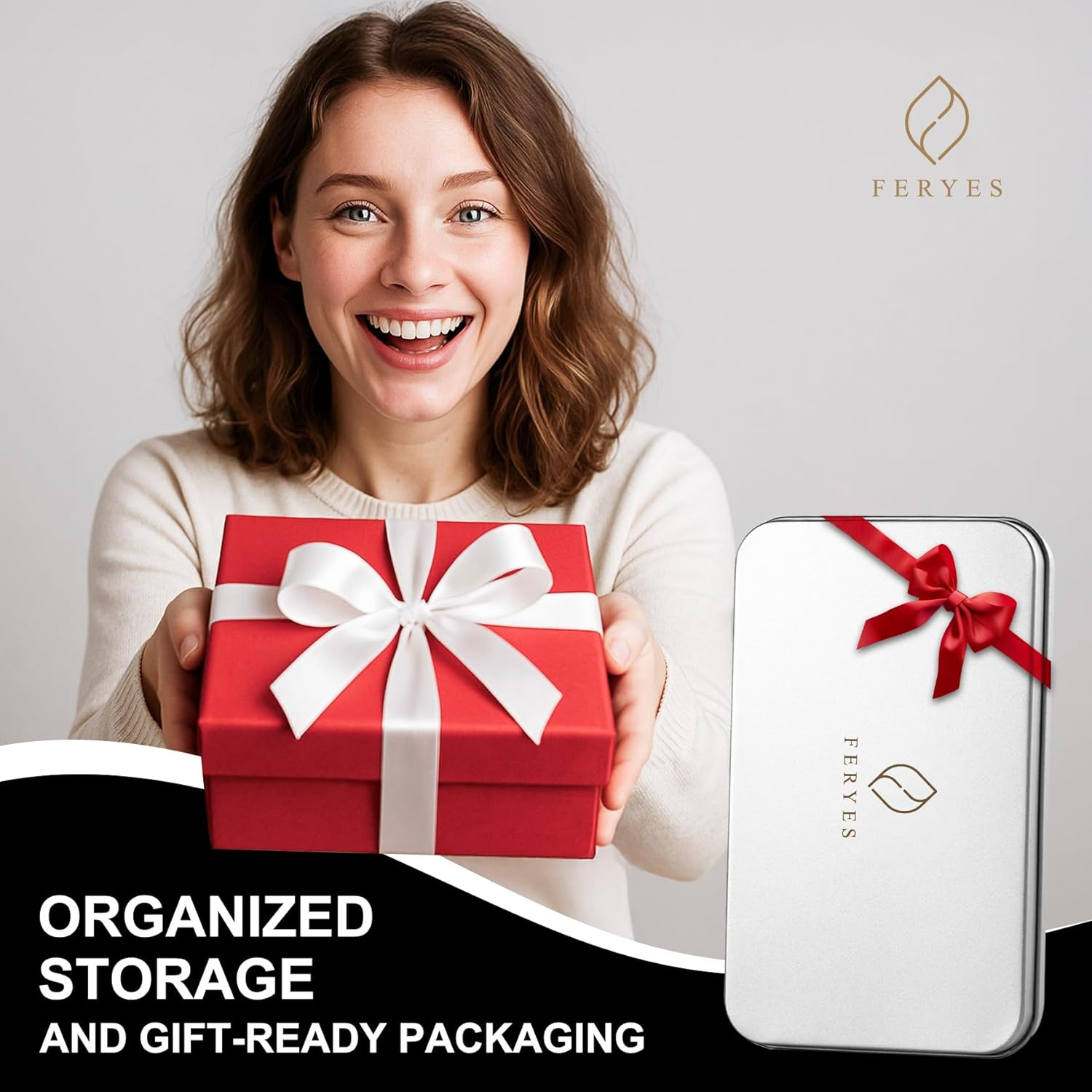 FERYES Ingrown Toenail Removal Tool Kit - 6 Piece Pedicure & Manicure Tools Set with Nail Files, Lifters, Cuticle Trimmers - Podiatrist Grade Nail Care Kit for Thick & Ingrown Nails - Silver image number 4