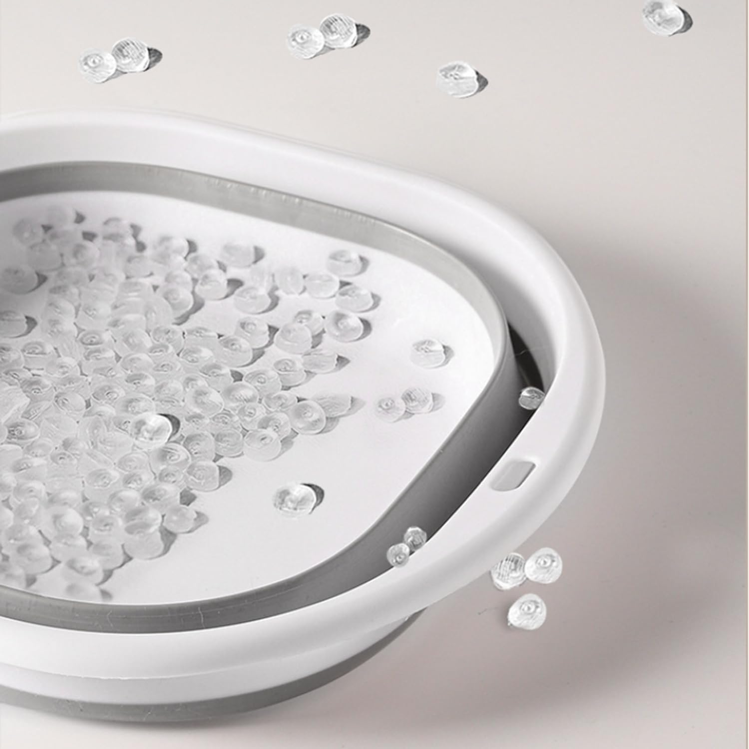 3Pcs Collapsible Wash Basin, Foldable Laundry Tub, Plastic Dishpan, Portable Sink Dish Basin for Washing Dishes, Fruit, Foot Soak, Camping, Picnic, Laundry image number 6