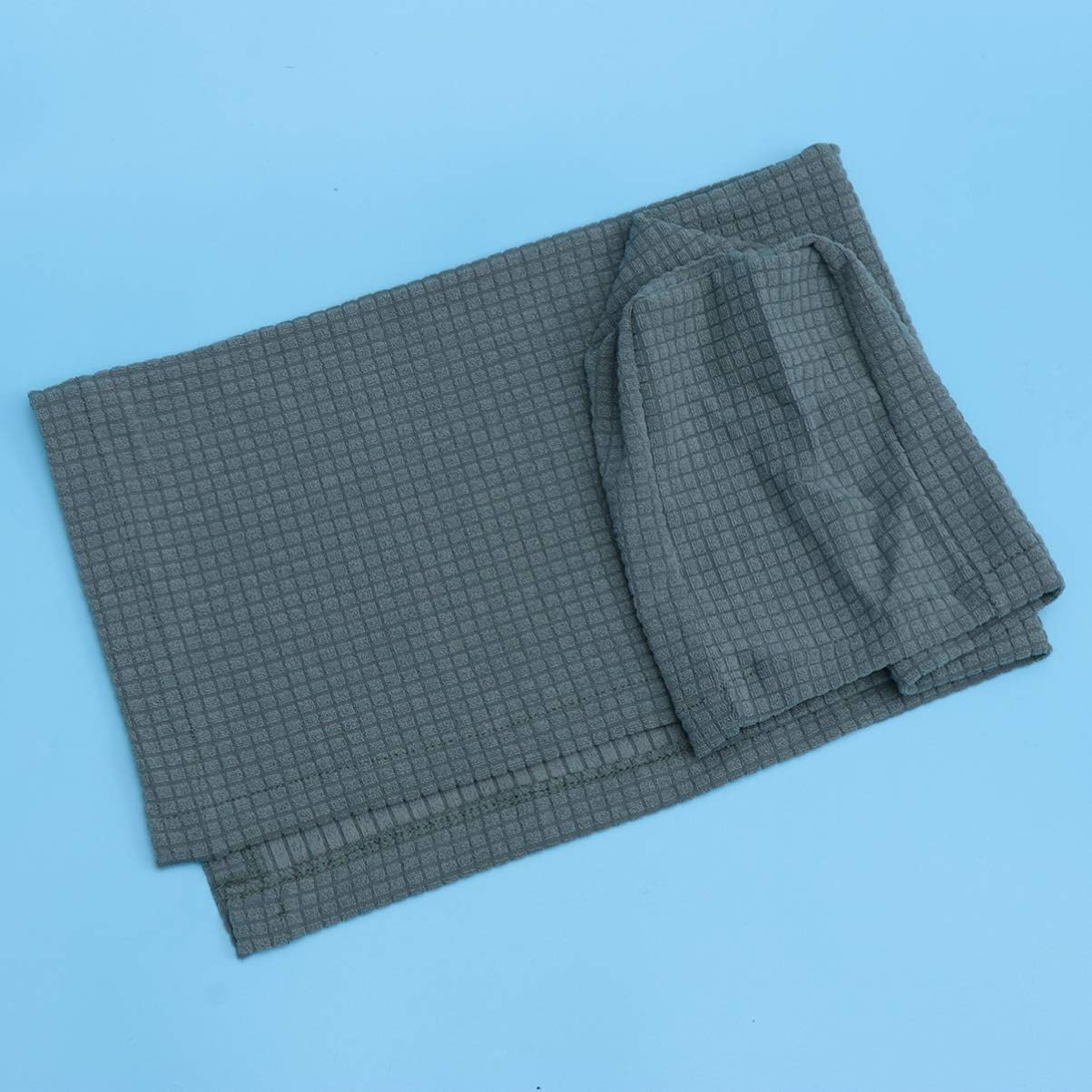 BESPORTBLE Sofa Armrest Cover Stretchy Armrest Protective Covers for Home Office and Slip Material - Dark Blue image number 7