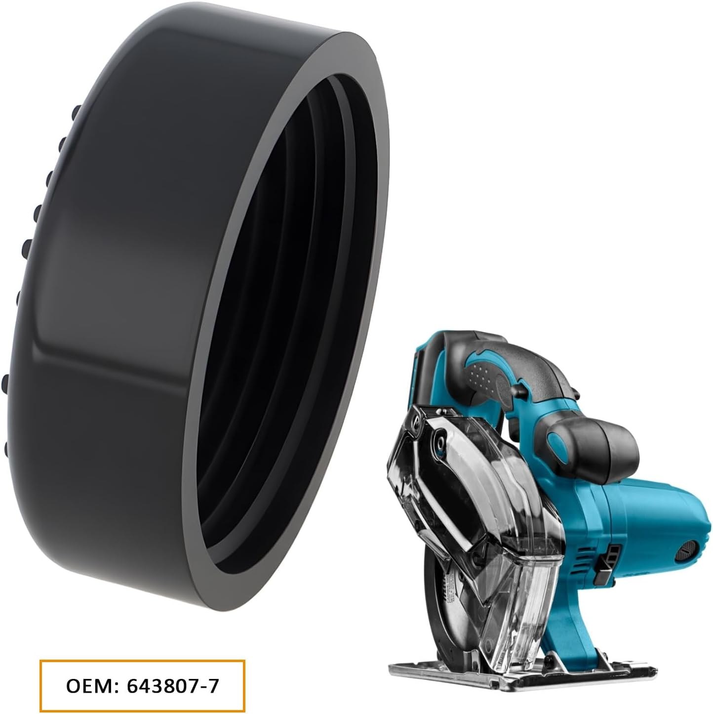 Emagtech 4X Carbon Brush Fixing Cover 643807-7 Compatible with Makita DCS552 DCS550 DSS500/501 BSS500/501 image number 5