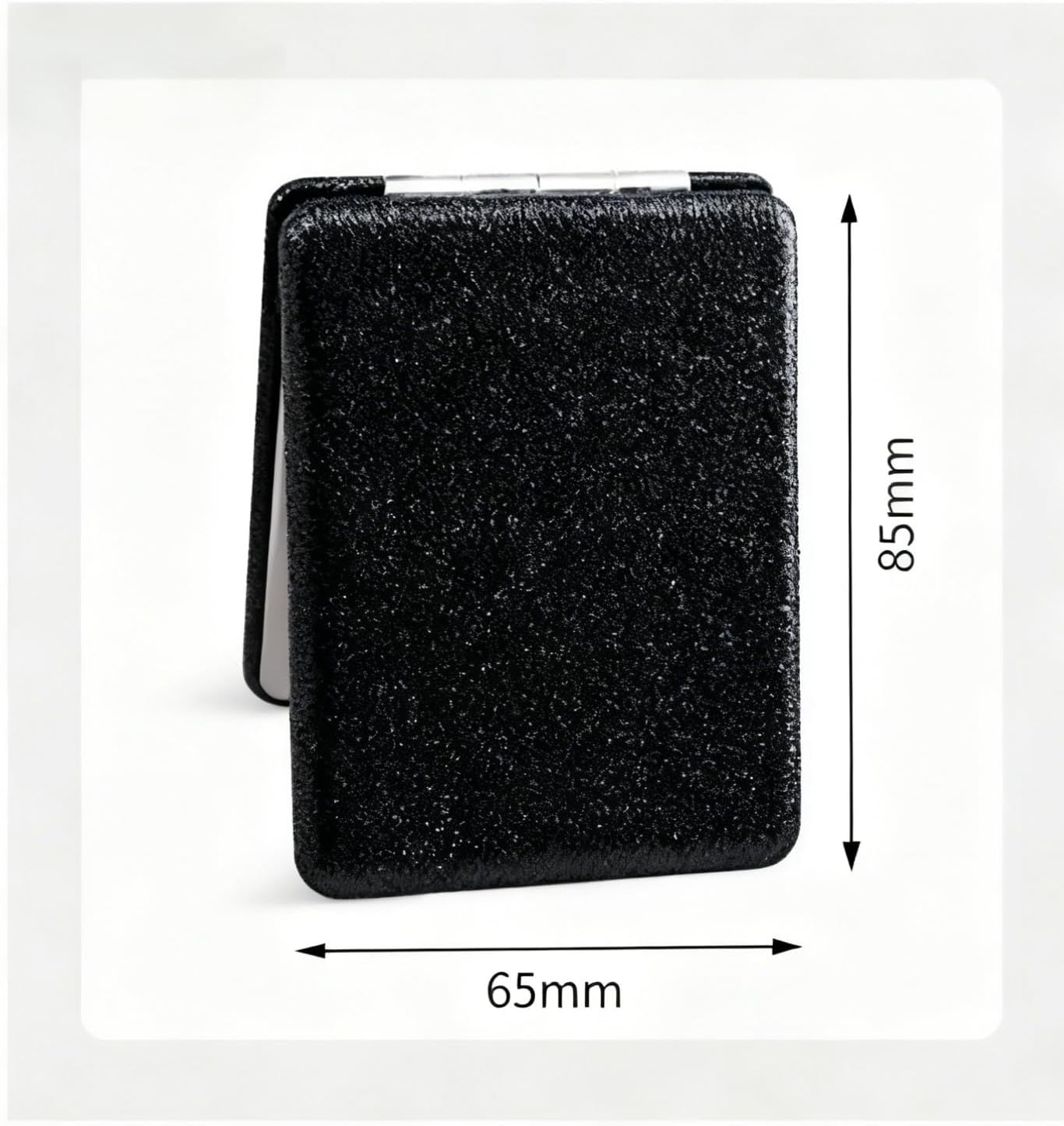 Yimaneili Mini Makeup Mirror, Travel Folding Double-Sided Magnifying Makeup Mirror, Portable Makeup Mirror and Beauty Mirror, Suitable for Daily, Work and Business Use by Both Men and Women. image number 5