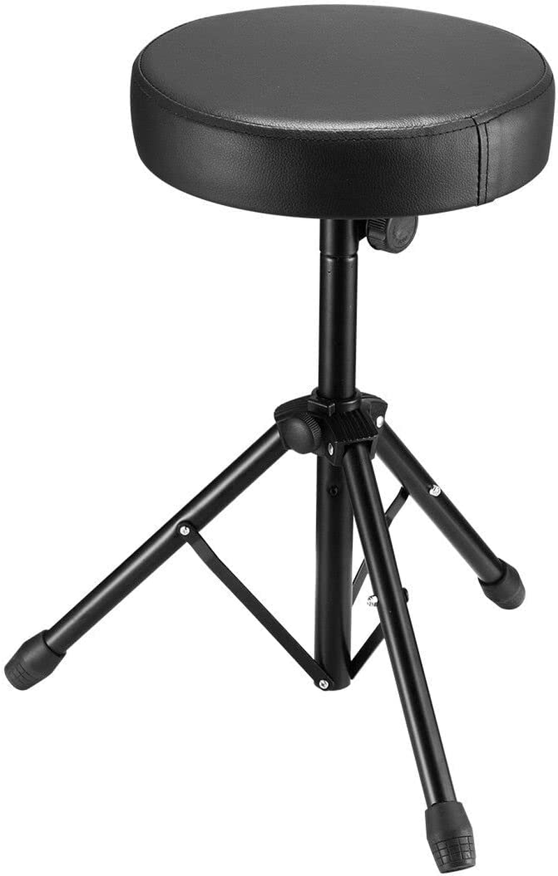 Melodic Drum Stool Throne Seat Chair Folding Padded Rotatable for Kids Adults image number 4