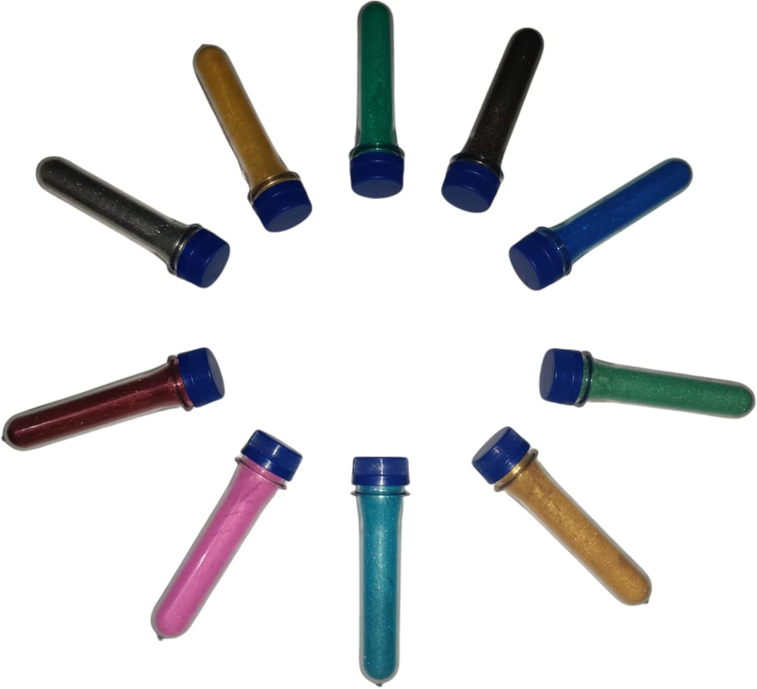 KEDIA Mica Combo of 10 Colors Pearl Powder Pigment | Each Pack of 10 Grams | for Making Cosmetic |Make up | Candle Making | Soap Making, Nail Art | Resin Jewelry; Epoxy, Resin, Plastidip (10 Colors) image number 3