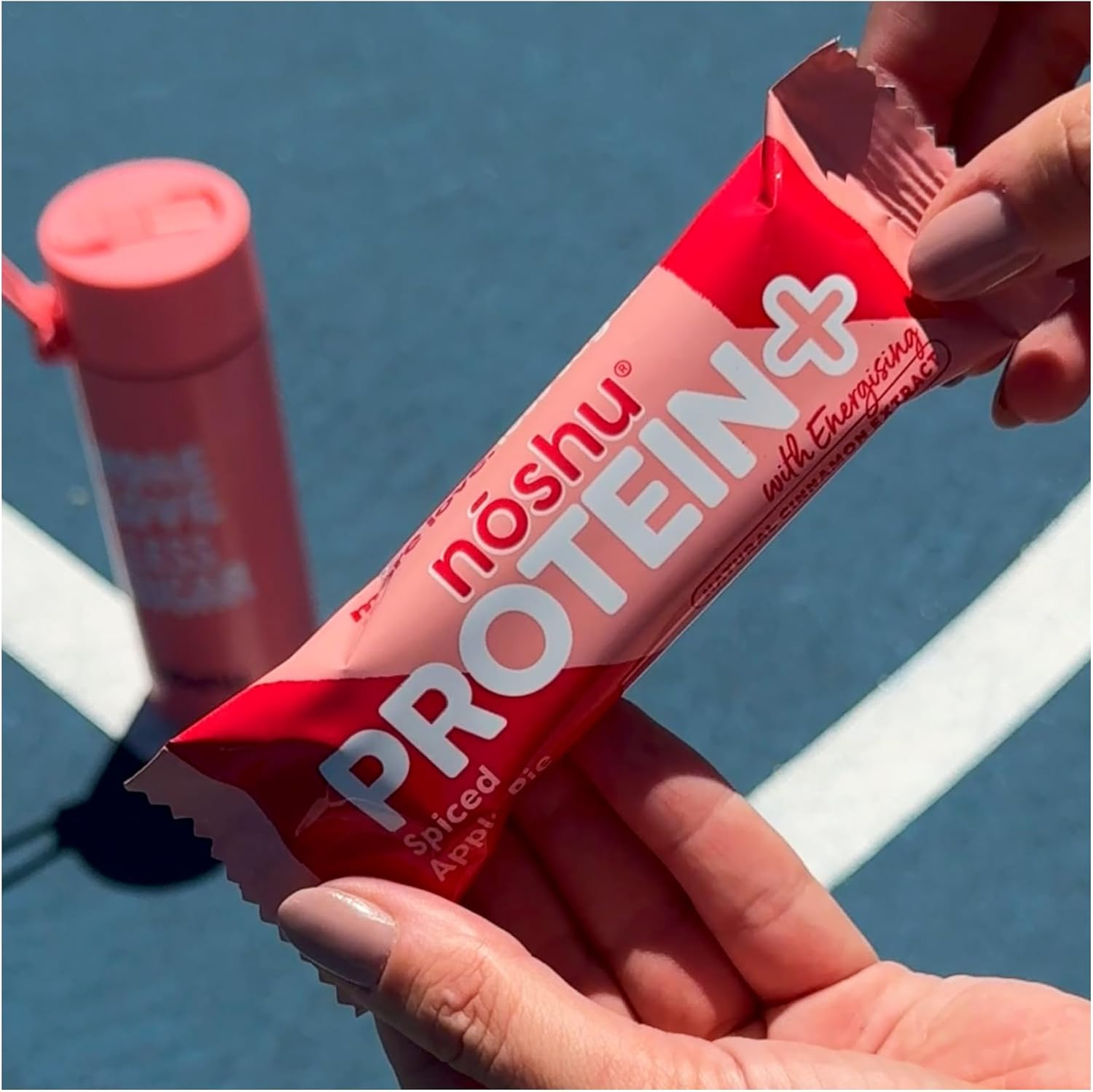 Noshu Protein+ Spiced Apple Pie Bars - 5 Pack (180G) image number 5