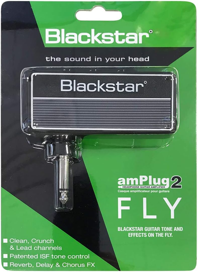 Blackstar Ammplug2 Fly Headphones, Guitar Amplifier, No Cable Required, Plug Directly in Guitar, Perfect for Home Practice, Battery Operated, Built-In Effects image number 3