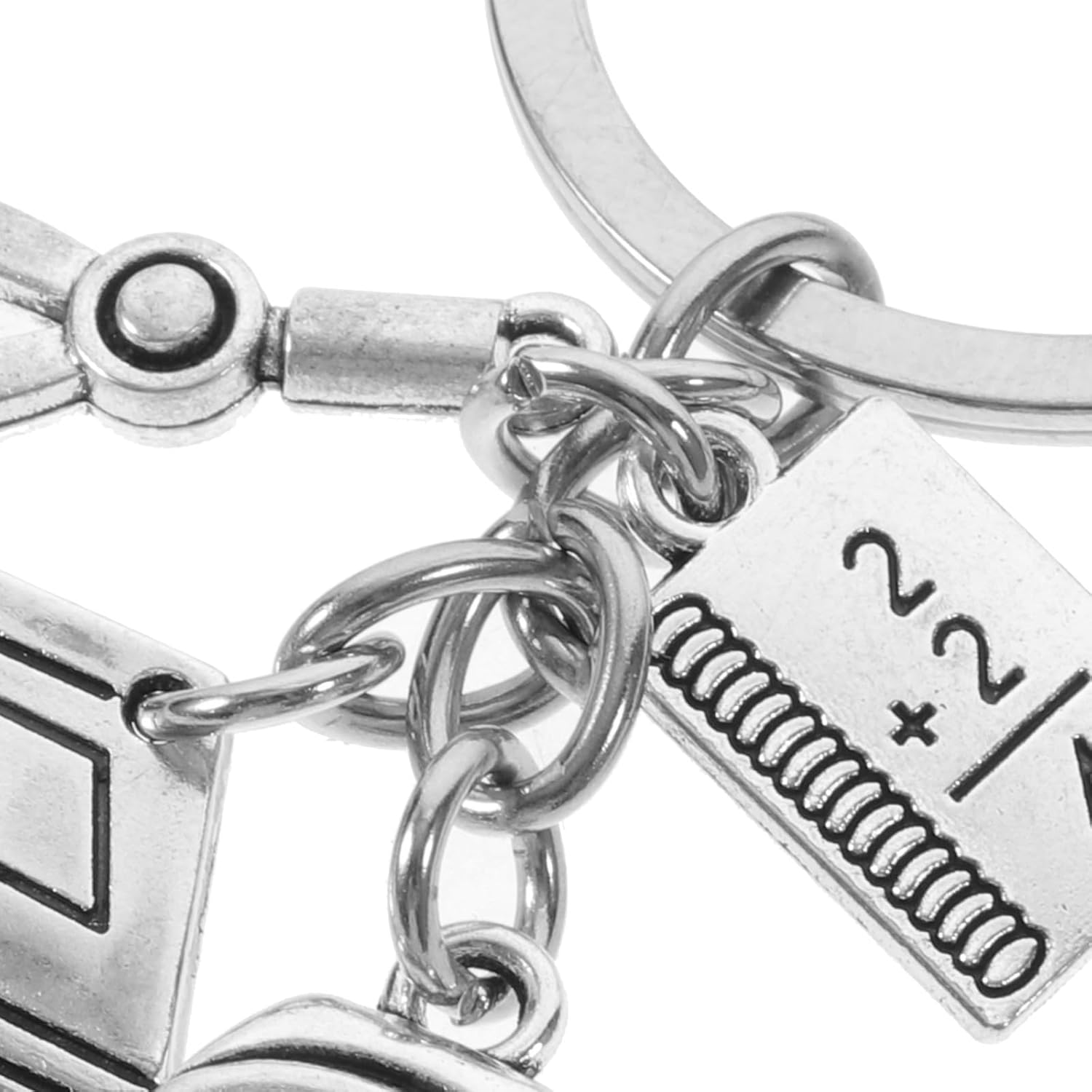 HEALEEP Back to School Calculator Keychain with Mini Calculator, Small Key Ring for Backpack and Wallet, Compact Key Chain for Men and Women, School Supplies Accessory image number 6