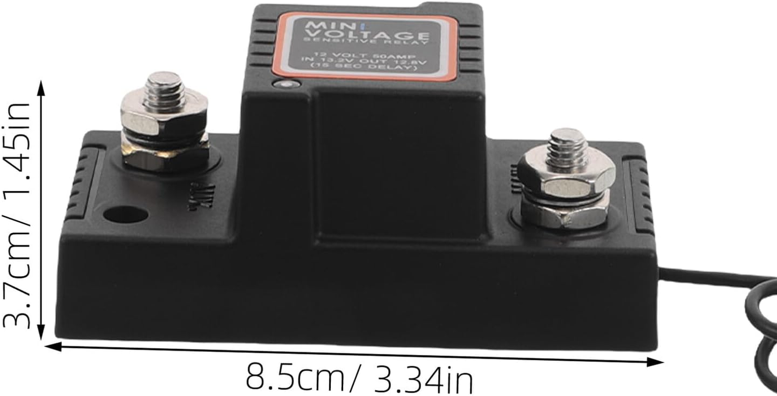 Baluue Mini Battery Isolator Automotive Isolator for Motorcycle Motorbike Go-Kart Voltage Sensitive Relay Power off Switch image number 3