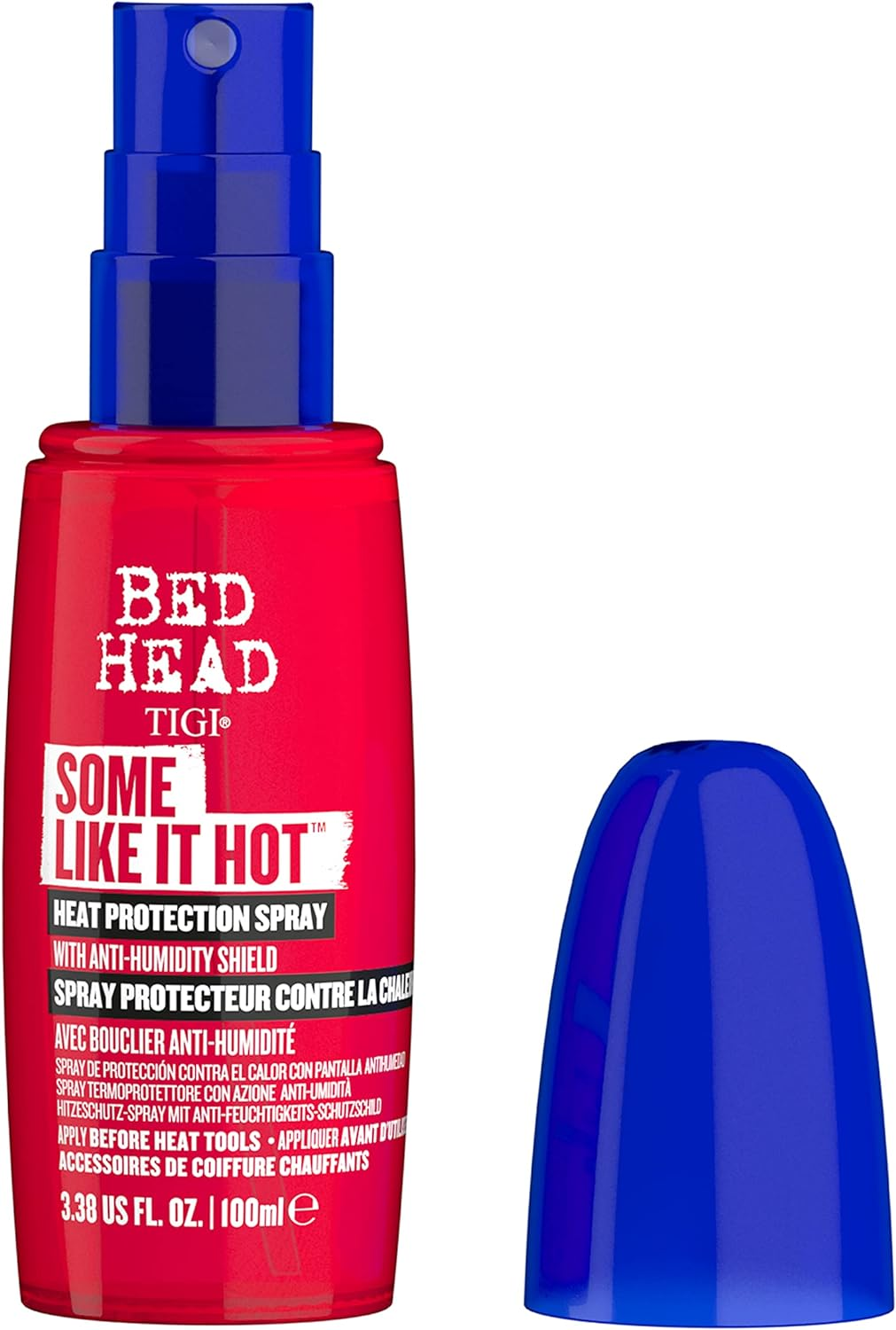 TIGI Bed Head Some like It Hot Heat Protection Spray for Heat Styling 3.38 Fl Oz image number 1