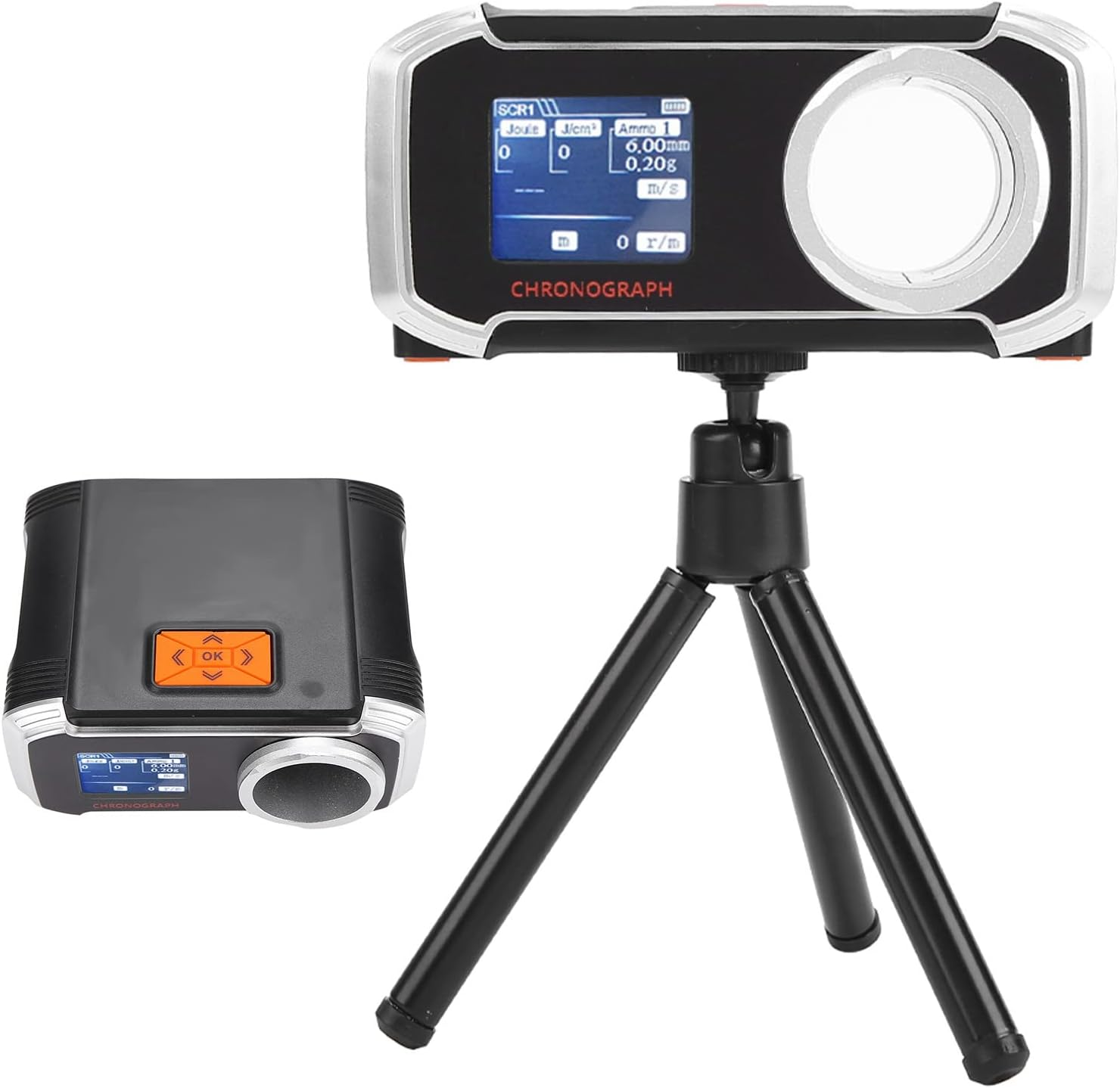 Paintball Chronograph Tester, Light Weight Speed Tester, Compact BB Tester, Air Gun Accessory for Ios and Android System image number 1