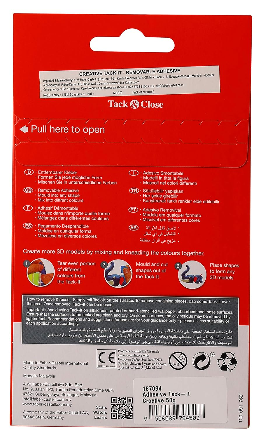 Faber-Castell Creative Tack-It(Multicolor) image number 2