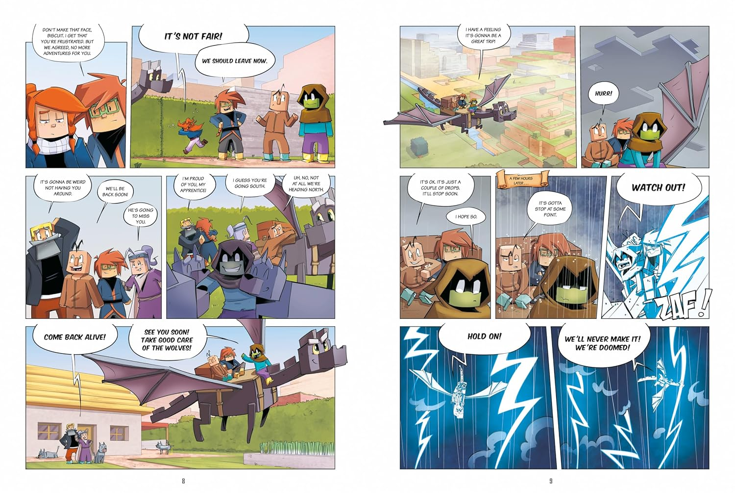 Diary of an 8-Bit Warrior Graphic Novel: Journey to the Far Lands (Volume 5) image number 5