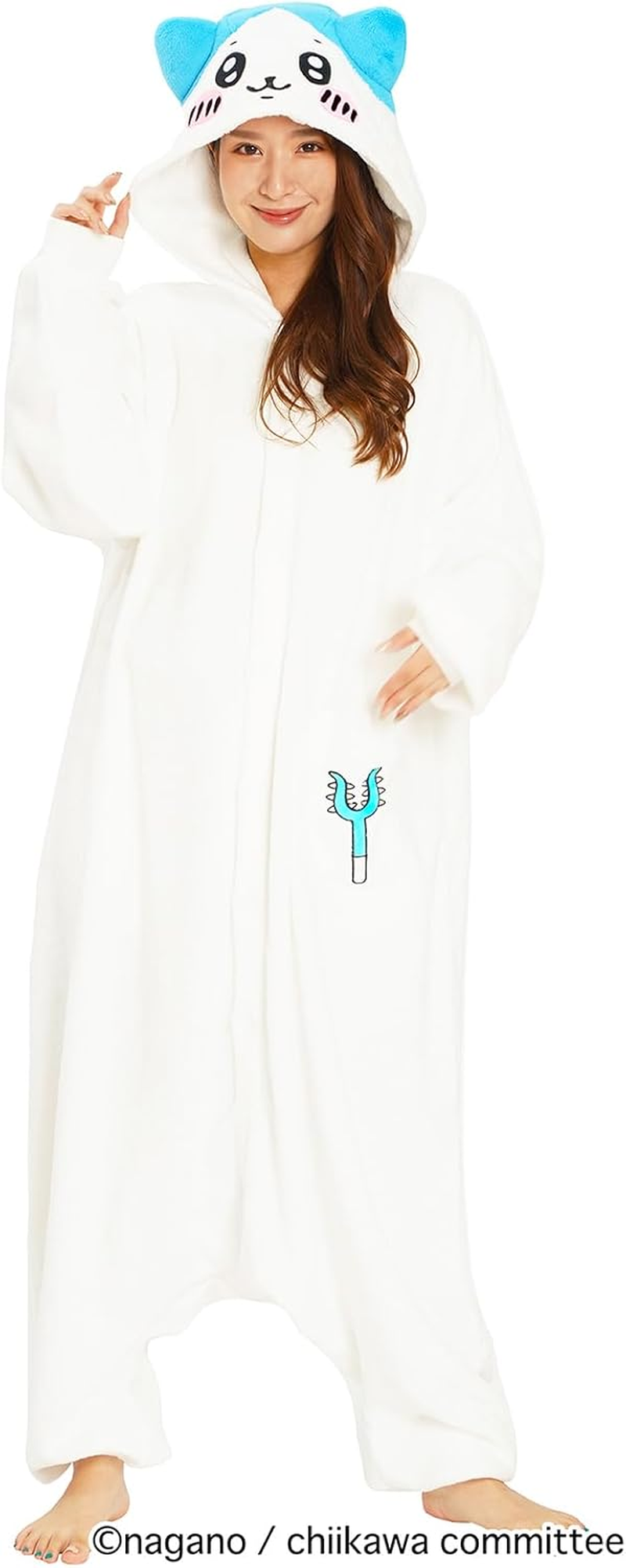 Sazak Character Fleece Onesie, One Size Fits Most, Bee image number 3