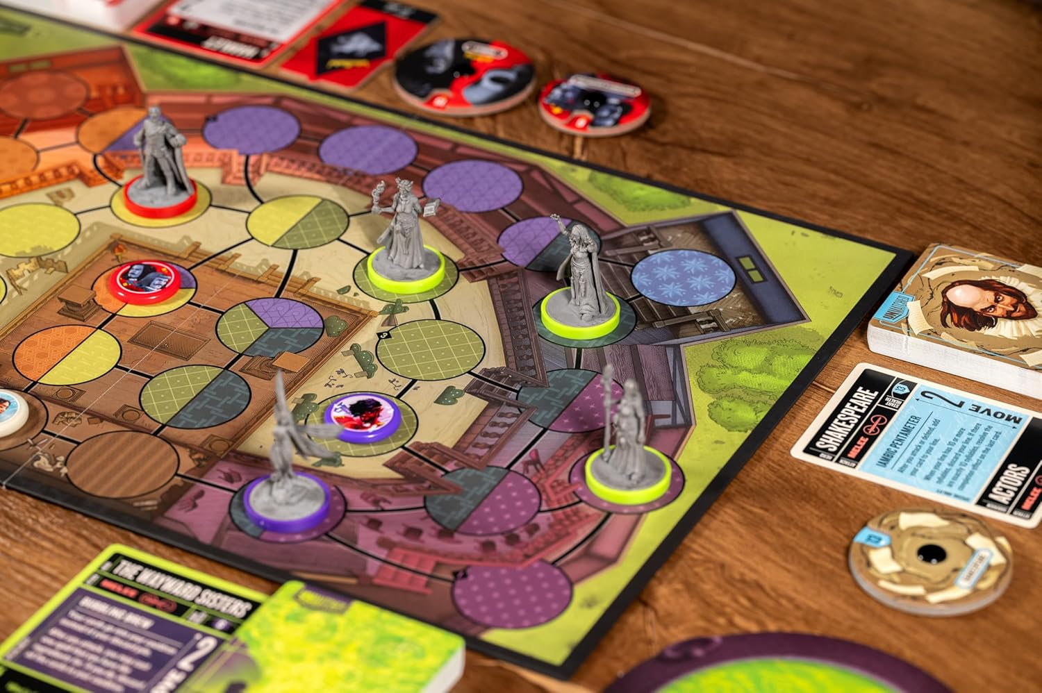 IELLO | Unmatched Slings and Arrows | 2-4 Players, 20-40 Mins, Ages 9+ image number 3